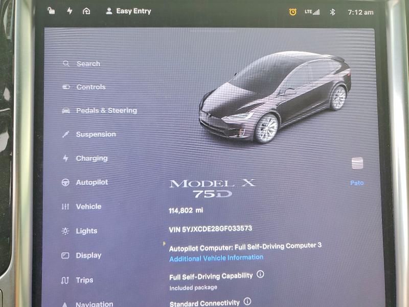 Продажа на аукционе авто 2016 Tesla Model X, vin: 5YJXCDE28GF033573, номер лота: 66830686