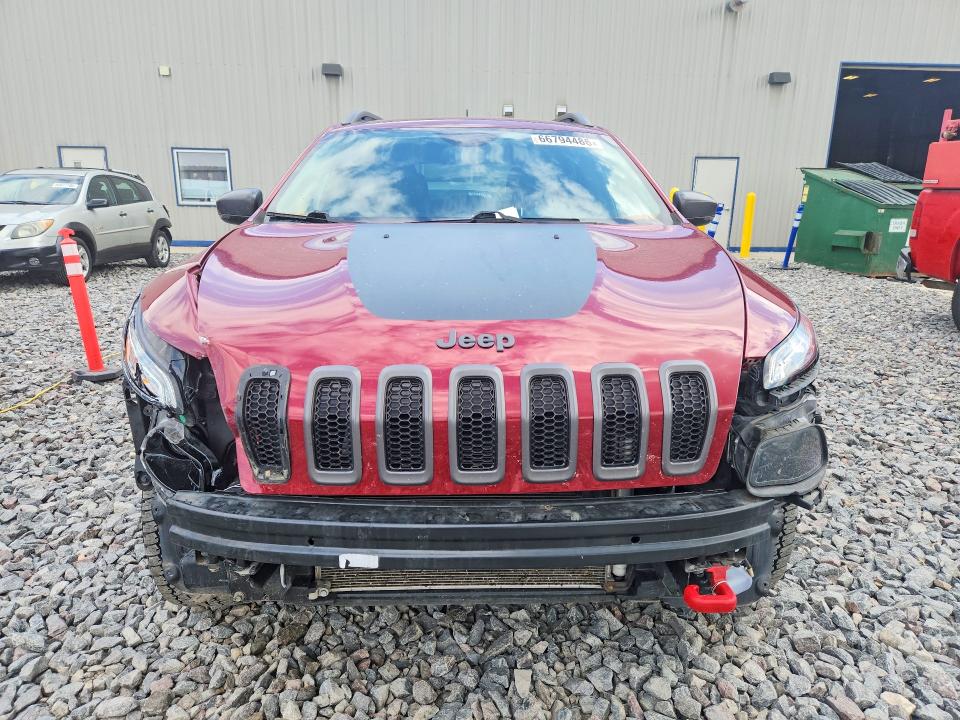 2017 Jeep Cherokee მანქანა იყიდება აუქციონზე, vin: 1C4PJMBS6HW628039, აუქციონის ნომერი: 66794486