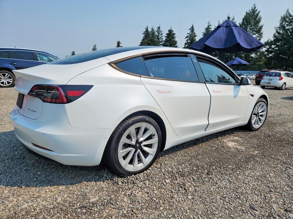 Aukcja sprzedaży 2021 Tesla Model 3, vin: 5YJ3E1EB2MF960751, numer aukcji: 63223326