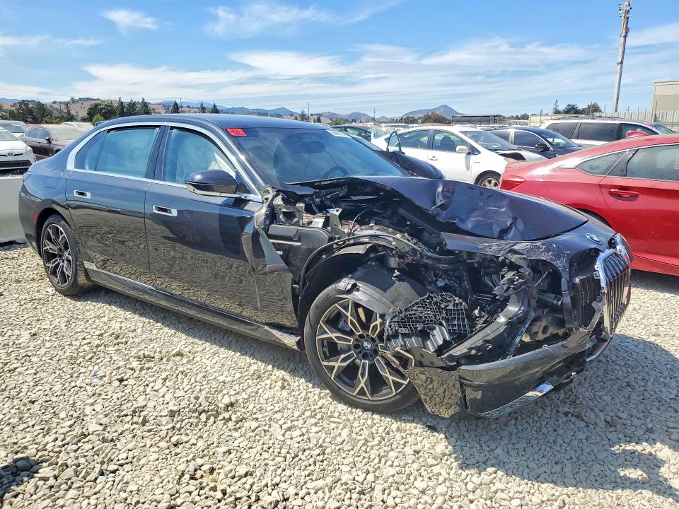 2024 Bmw I7 მანქანა იყიდება აუქციონზე, vin: WBY43EJ04RCS51523, აუქციონის ნომერი: 66400196