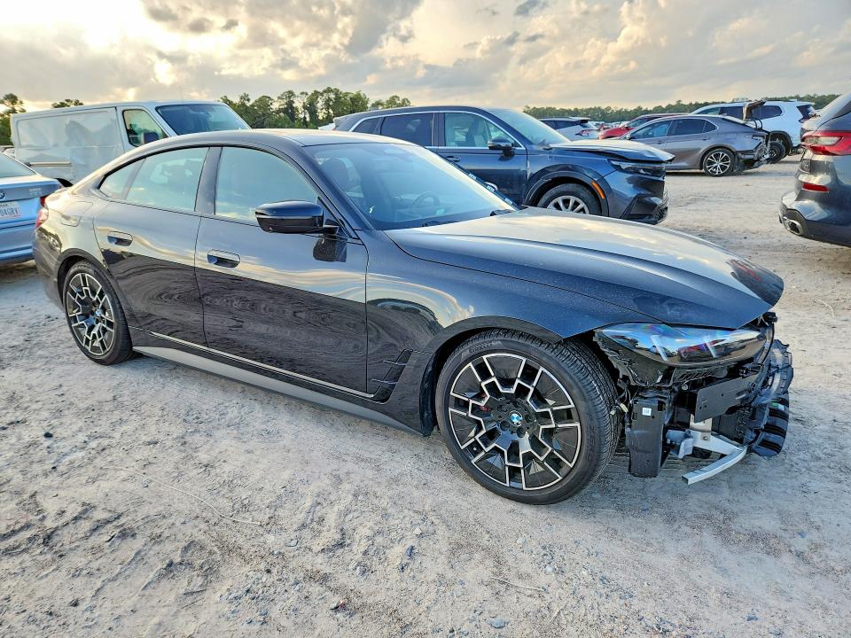 2025 Bmw I4 მანქანა იყიდება აუქციონზე, vin: WBY43HD07SFV12127, აუქციონის ნომერი: 64659296