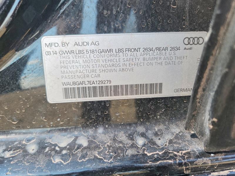 Продаж на аукціоні авто 2014 Audi S4, vin: WAUBGAFL7EA129279, номер лоту: 66358876