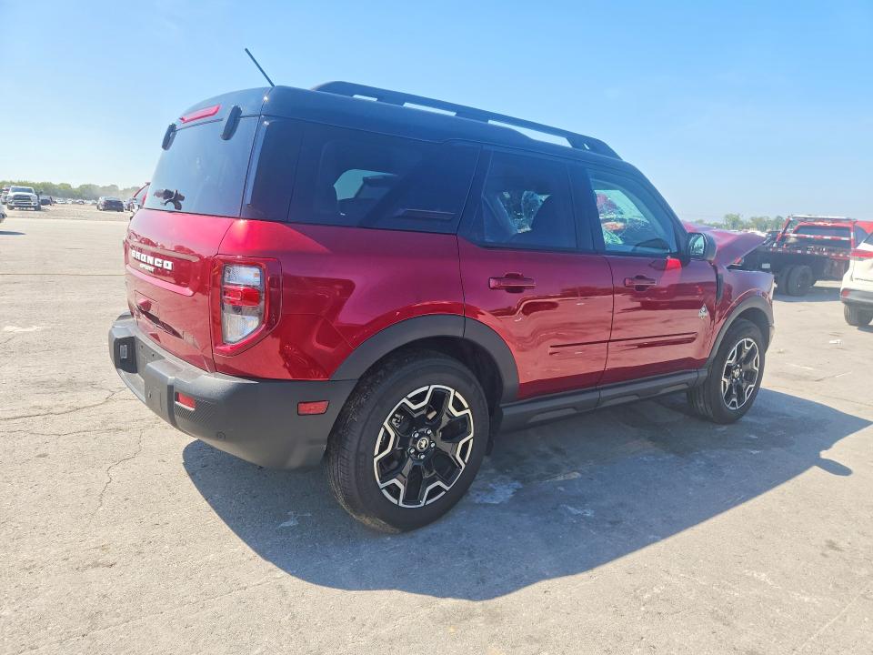 66232646 :رقم المزاد ، 3FMCR9CN5SRF48721 vin ، 2025 Ford Bronco Sport مزاد بيع