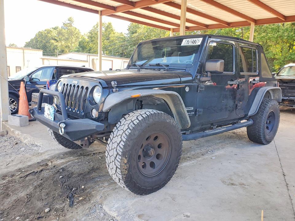 66702776 :رقم المزاد ، 1C4BJWDG4GL144966 vin ، 2016 Jeep Wrangler Unlimited مزاد بيع