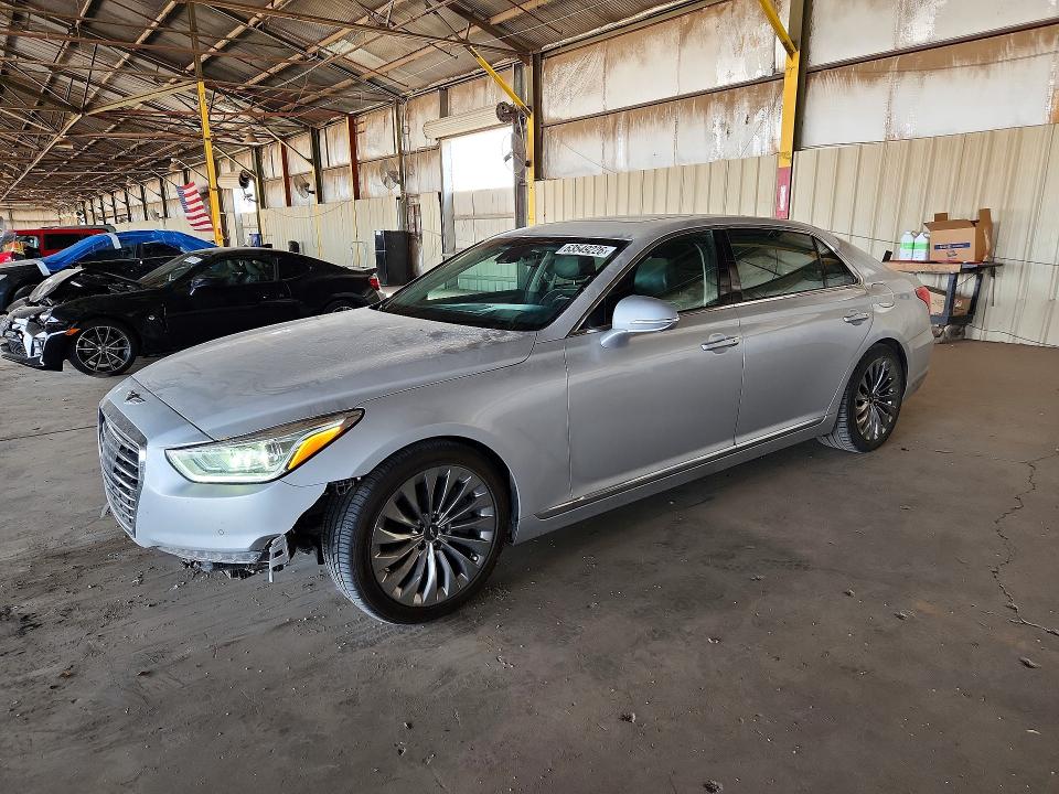 63549226 :رقم المزاد ، KMHG34JA6JU044868 vin ، 2018 Genesis G90 مزاد بيع