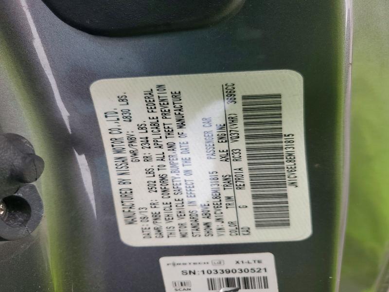 64647786 :رقم المزاد ، JN1CV6EL8EM131815 vin ، 2014 Infiniti Q60 Coupe مزاد بيع