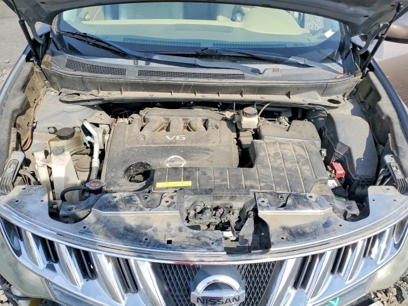2010 Nissan Murano მანქანა იყიდება აუქციონზე, vin: JN8AZ1MW1AW125798, აუქციონის ნომერი: 66100706
