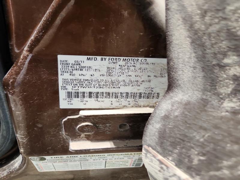 65698716 :رقم المزاد ، 1FT7W3BT2BEC51808 vin ، 2011 Ford F350 مزاد بيع