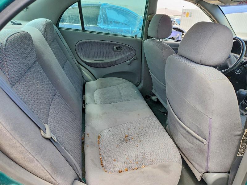 61589286 :رقم المزاد ، KNADC123626179843 vin ، 2002 Kia Rio مزاد بيع