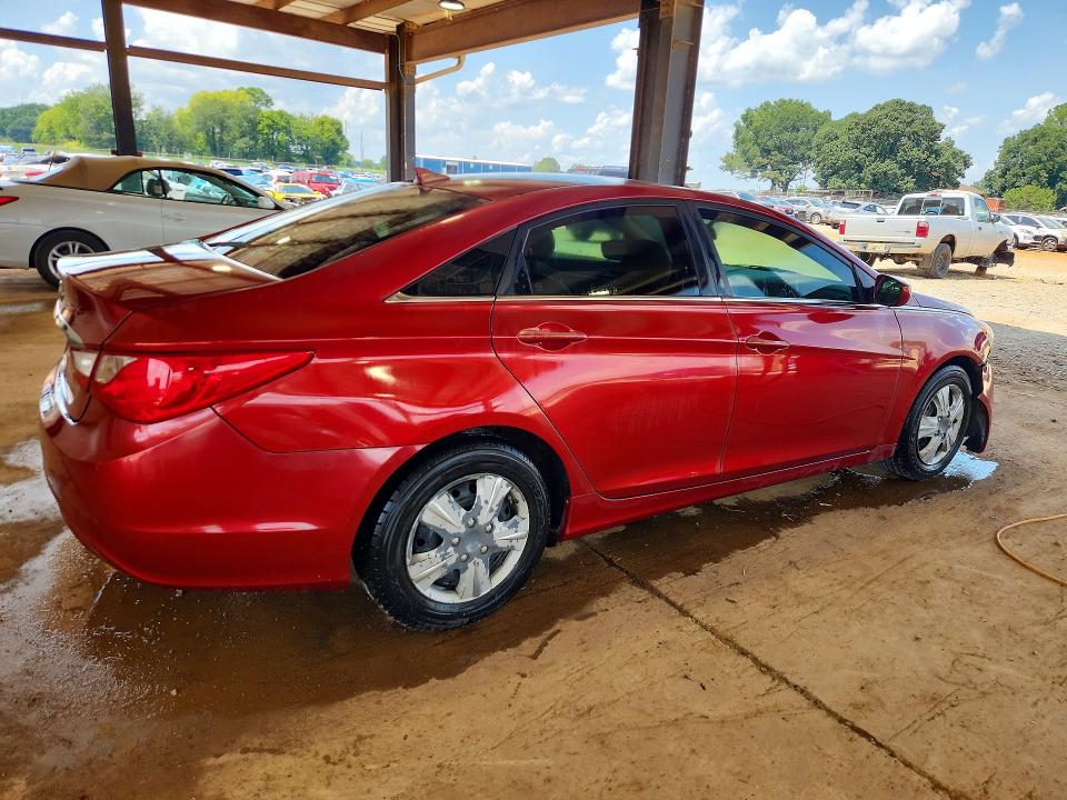 2013 Hyundai Sonata მანქანა იყიდება აუქციონზე, vin: 5NPEB4ACXDH549939, აუქციონის ნომერი: 65017026