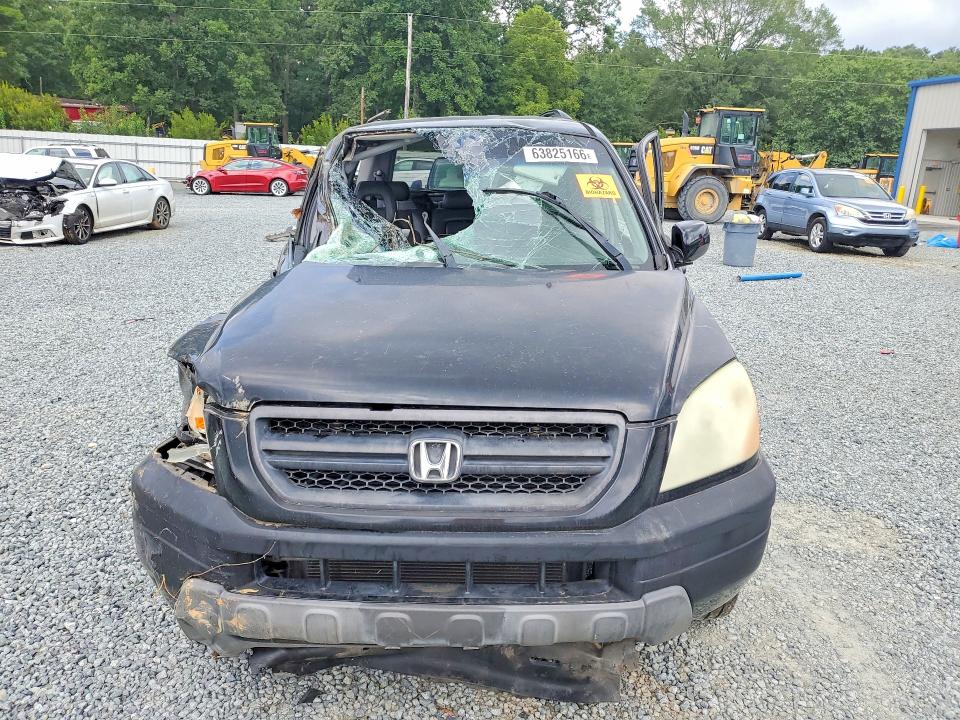 2004 Honda Pilot მანქანა იყიდება აუქციონზე, vin: 2HKYF18584H601947, აუქციონის ნომერი: 63825166