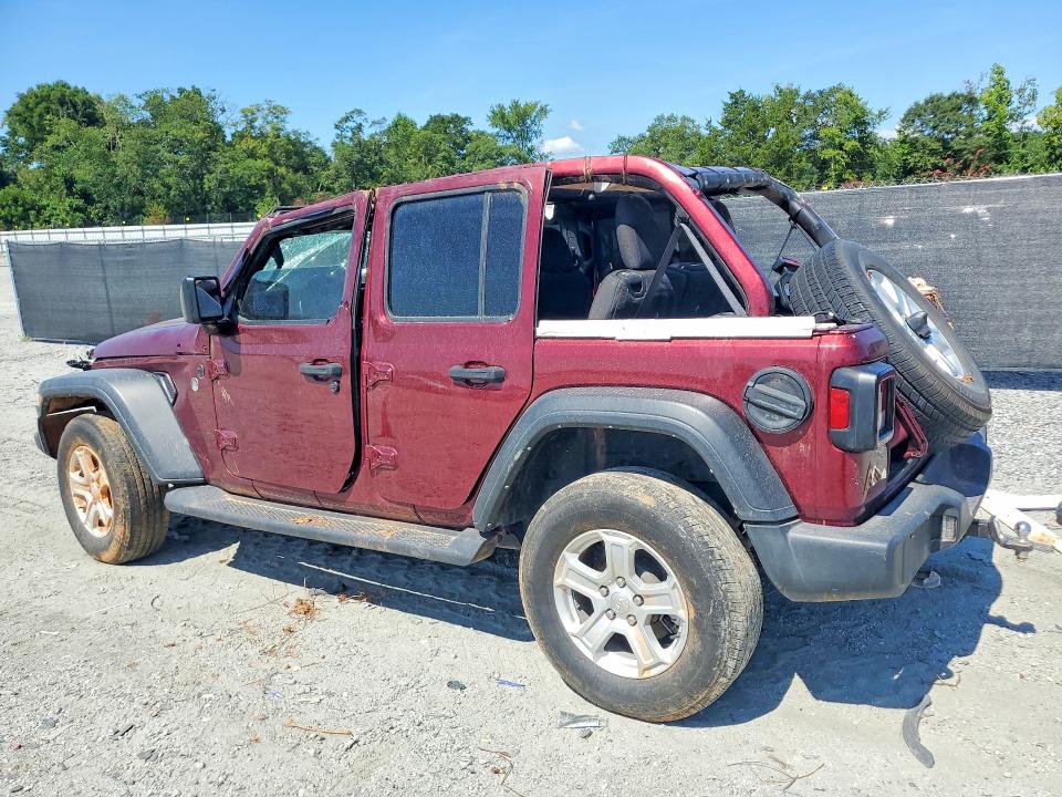 65353756 :رقم المزاد ، 1C4HJXDG9NW132095 vin ، 2022 Jeep Wrangler Unlimited مزاد بيع