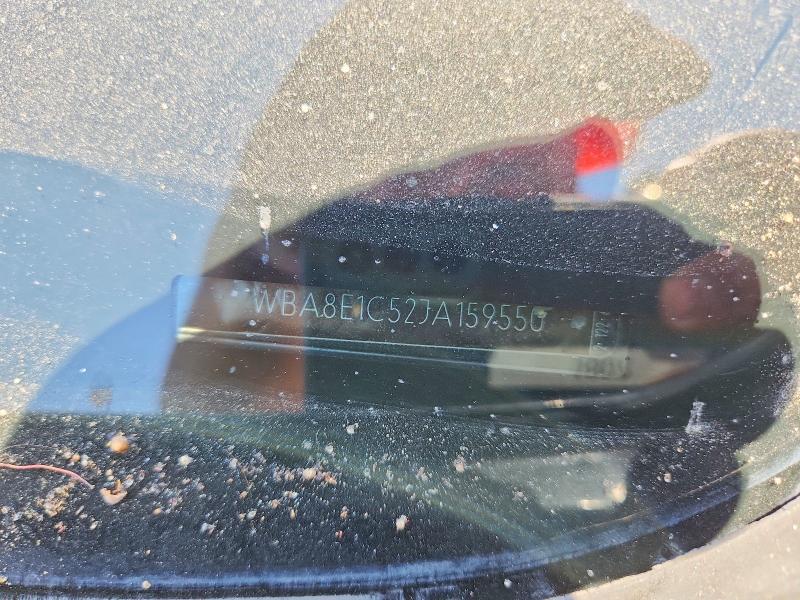 2018 Bmw 330e მანქანა იყიდება აუქციონზე, vin: WBA8E1C52JA159550, აუქციონის ნომერი: 64132306