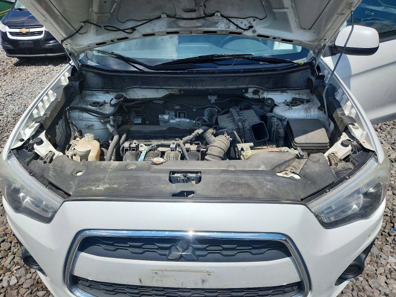 2013 Mitsubishi Outlander Sport მანქანა იყიდება აუქციონზე, vin: 4A4AP3AU0DE010614, აუქციონის ნომერი: 63555896