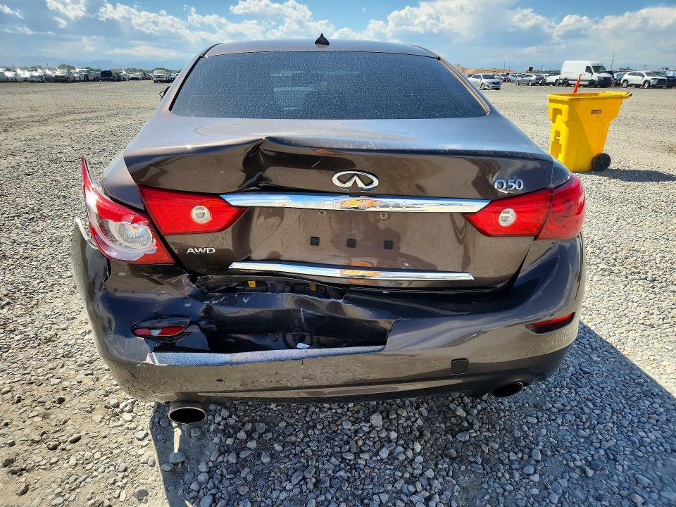 Auction sale of the 2016 Infiniti Q50, vin: JN1CV7AR2GM250642, lot number: 65647486