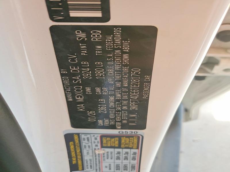 Aukcja sprzedaży 2026 Kia K4, vin: 3KPFT4DE6TE281750, numer aukcji: 65923566