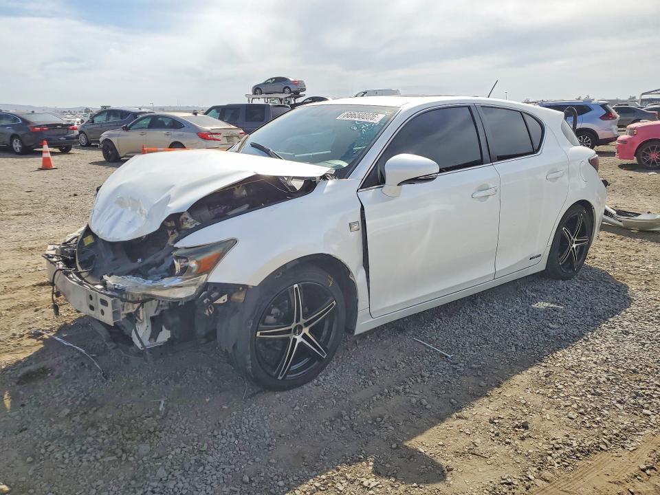66650806 :رقم المزاد ، JTHKD5BH6C2106554 vin ، 2012 Lexus Ct مزاد بيع