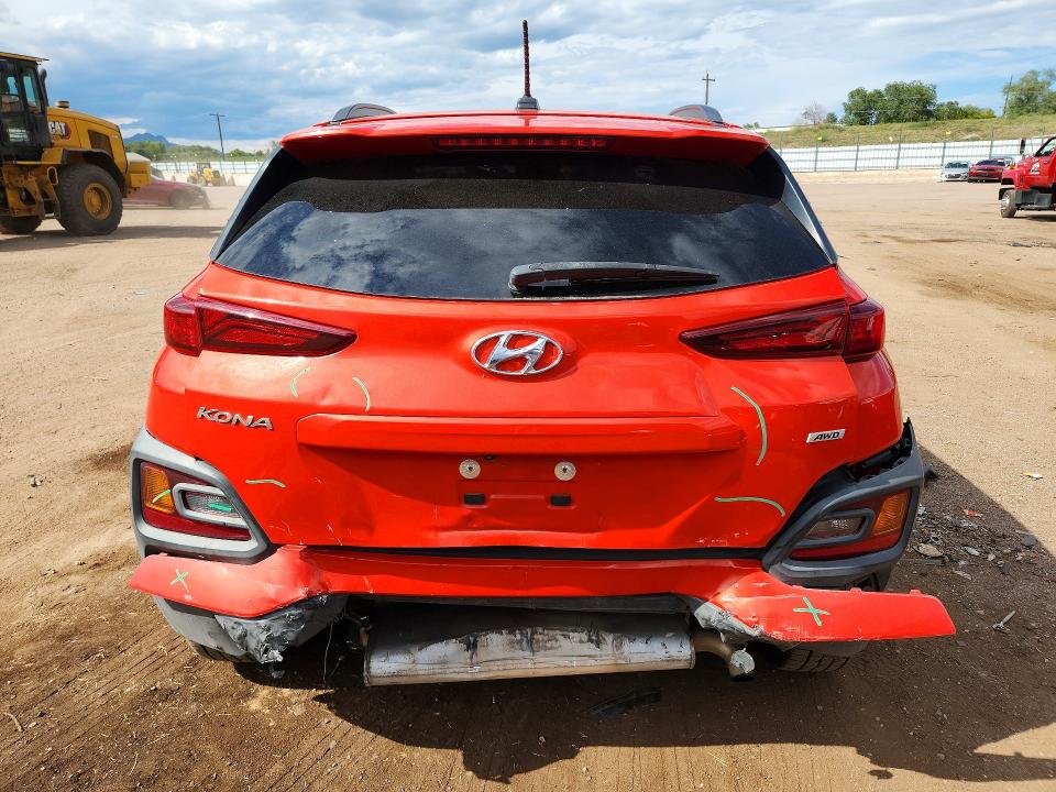 66890246 :رقم المزاد ، KM8K2CAA9KU193719 vin ، 2019 Hyundai Kona مزاد بيع