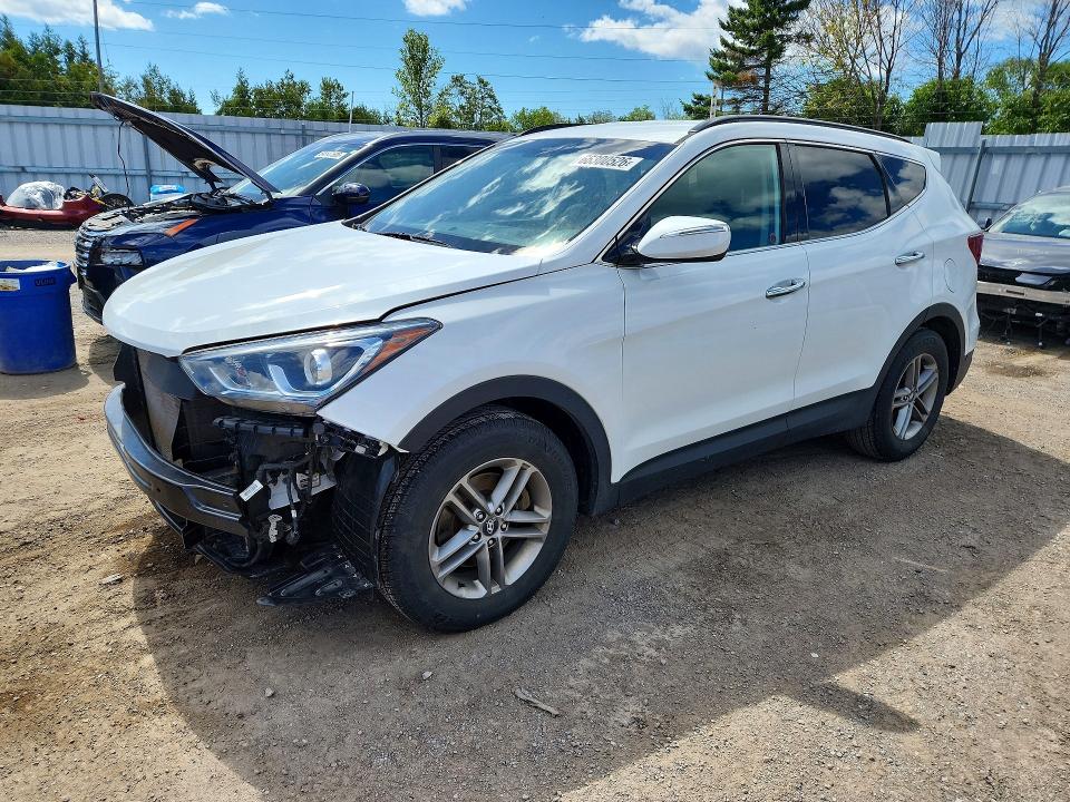 2018 Hyundai Santa Fe Sport მანქანა იყიდება აუქციონზე, vin: 5XYZU3LB8JG539391, აუქციონის ნომერი: 66300526