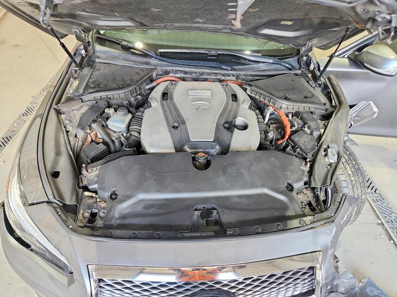 66735046 :رقم المزاد ، JN1AV7AR3FM850673 vin ، 2015 Infiniti Q50 Hybrid مزاد بيع