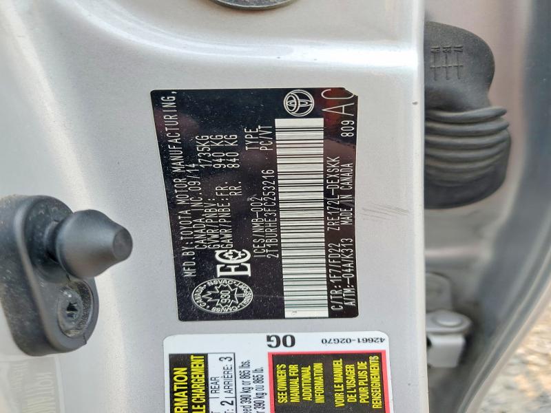 Продаж на аукціоні авто 2015 Toyota Corolla, vin: 2T1BURHE3FC253216, номер лоту: 63726716