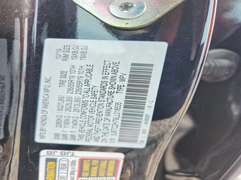 Продаж на аукціоні авто 2020 Acura Rdx, vin: 5J8TC2H79LL018535, номер лоту: 65675446