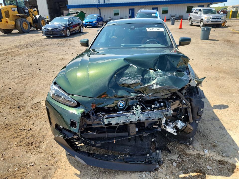 2023 Bmw I4 მანქანა იყიდება აუქციონზე, vin: WBY73AW06PFN72831, აუქციონის ნომერი: 66110186