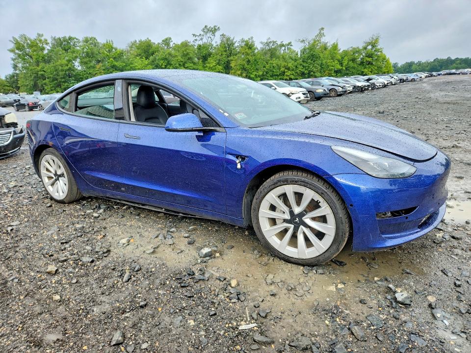 2022 Tesla Model 3 მანქანა იყიდება აუქციონზე, vin: 5YJ3E1EA9NF369518, აუქციონის ნომერი: 63532766