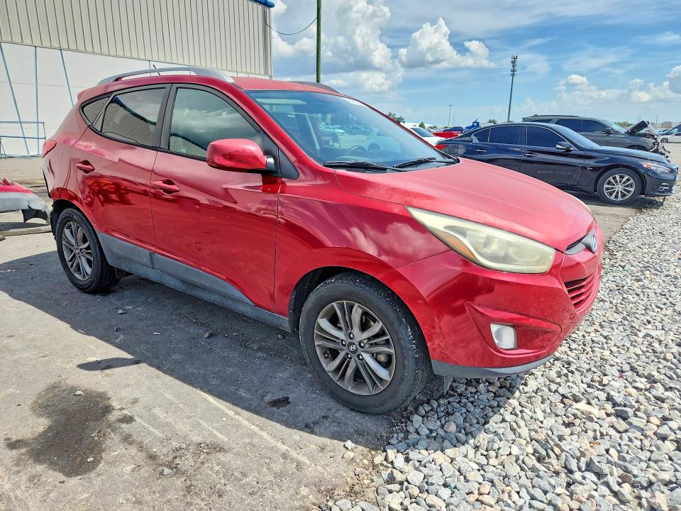 2015 Hyundai Tucson მანქანა იყიდება აუქციონზე, vin: KM8JU3AG2FU056055, აუქციონის ნომერი: 64614906