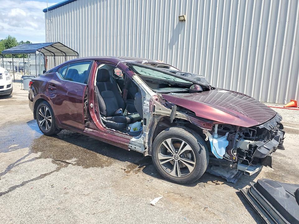 64910266 :رقم المزاد ، 3N1AB8CV2NY255768 vin ، 2022 Nissan Sentra مزاد بيع