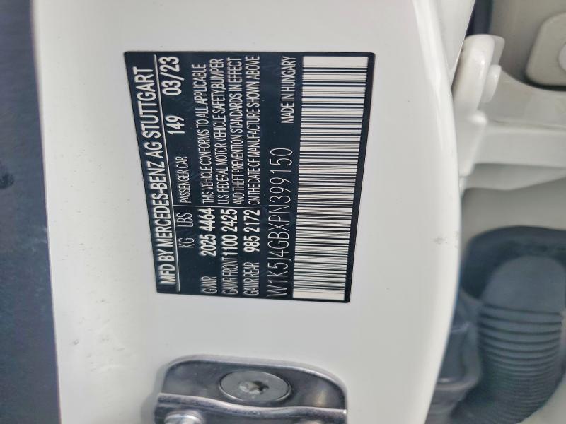 66663416 :رقم المزاد ، W1K5J4GBXPN399150 vin ، 2023 Mercedes-benz Cla مزاد بيع