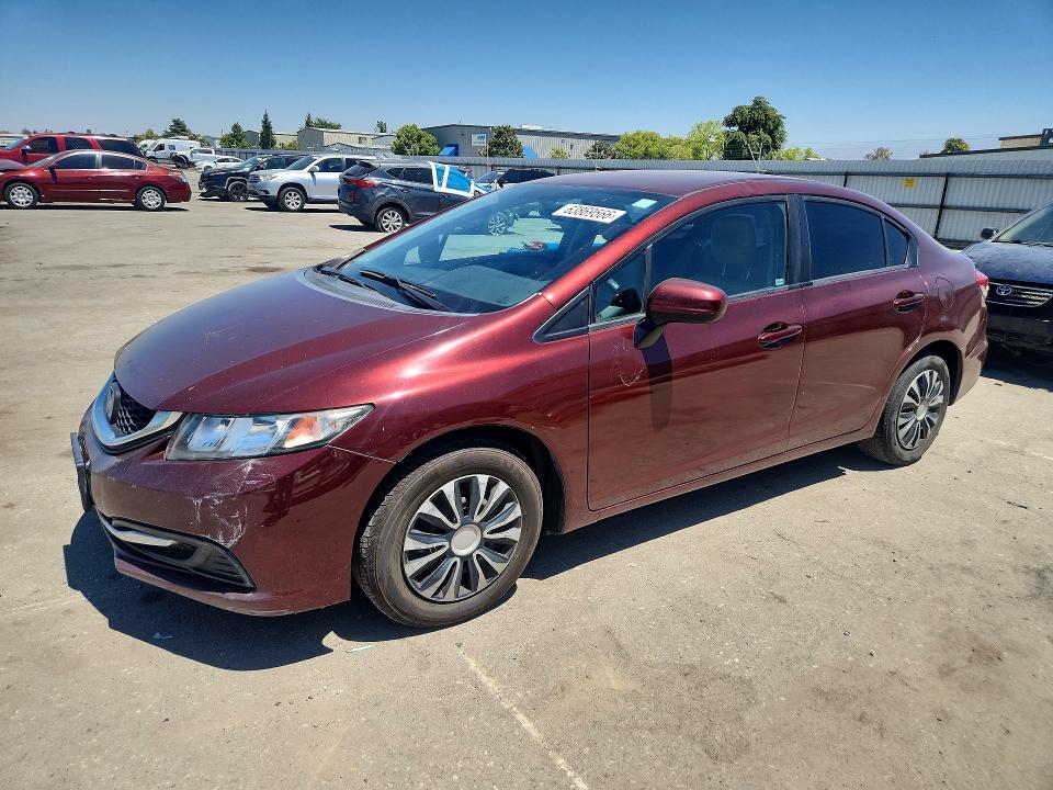 63869566 :رقم المزاد ، 19XFB2F5XFE704029 vin ، 2015 Honda Civic مزاد بيع