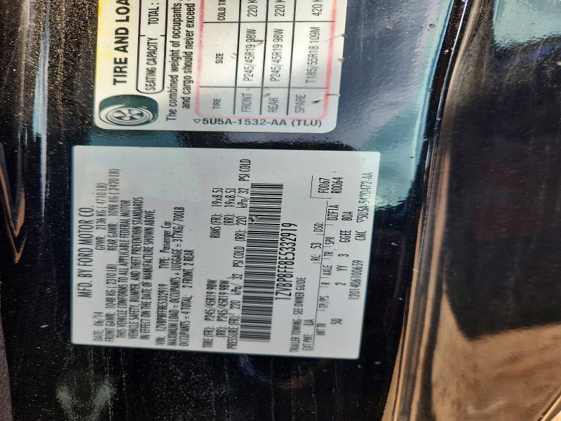 Продажа на аукционе авто 2014 Ford Mustang, vin: 1ZVBP8FF8E5332919, номер лота: 64252276