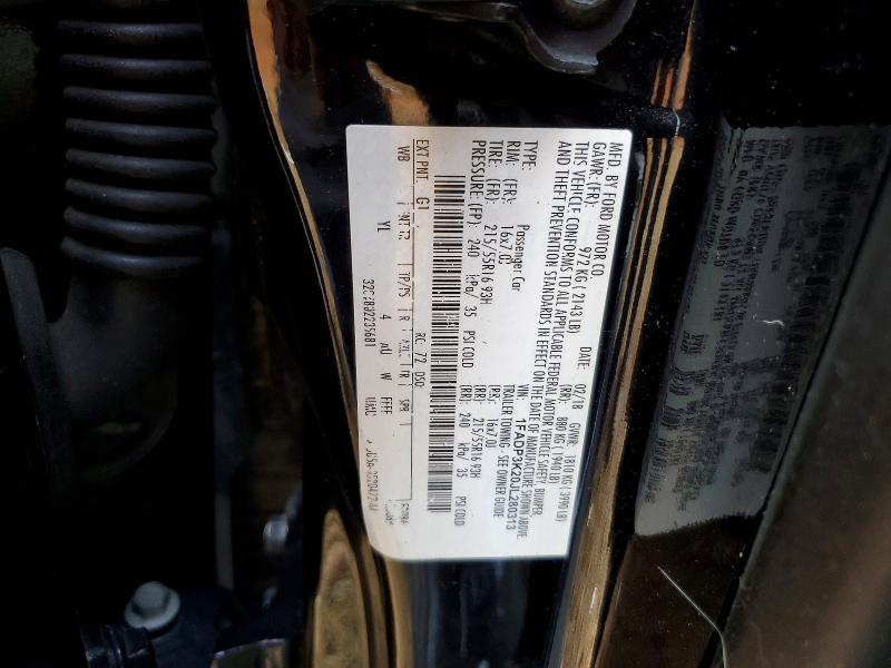 Aukcja sprzedaży 2018 Ford Focus, vin: 1FADP3K20JL280313, numer aukcji: 66352486