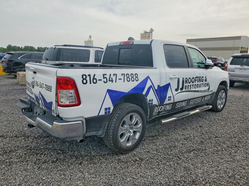 2022 Ram 1500 მანქანა იყიდება აუქციონზე, vin: 1C6RRFFG4NN297697, აუქციონის ნომერი: 64142836