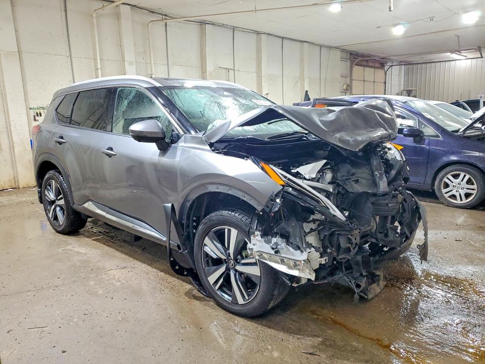 66014406 :رقم المزاد ، JN8AT3DD2MW309793 vin ، 2021 Nissan Rogue مزاد بيع