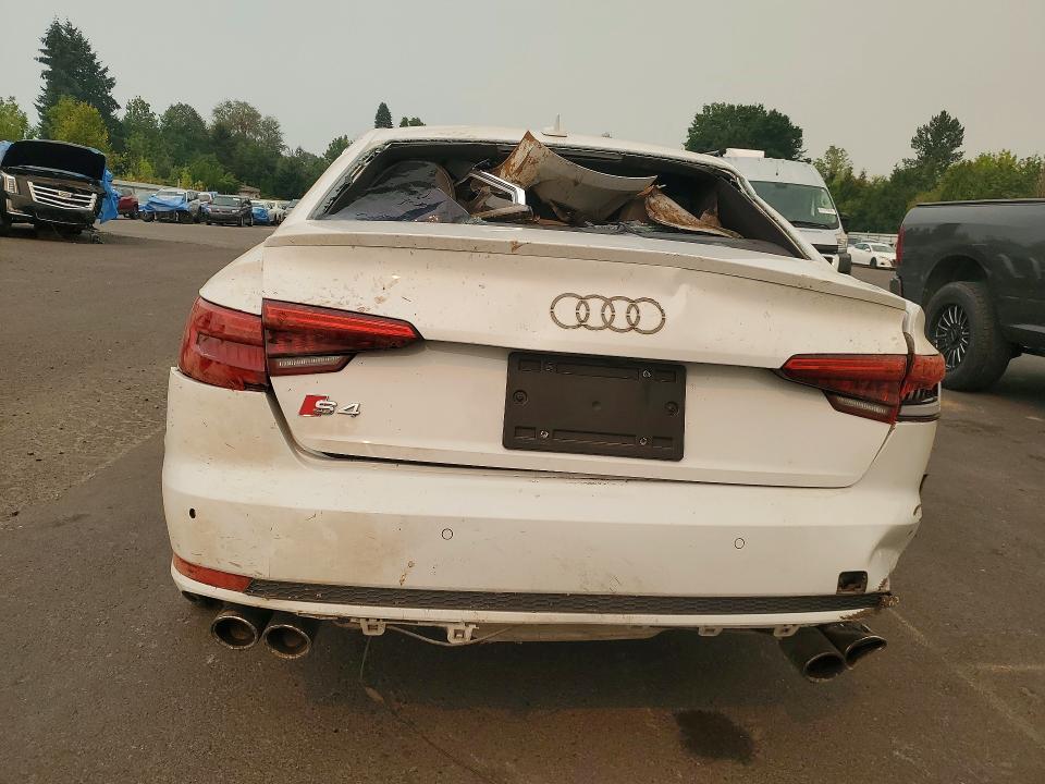 Aukcja sprzedaży 2018 Audi S4, vin: WAUB4AF43JA002427, numer aukcji: 63809136