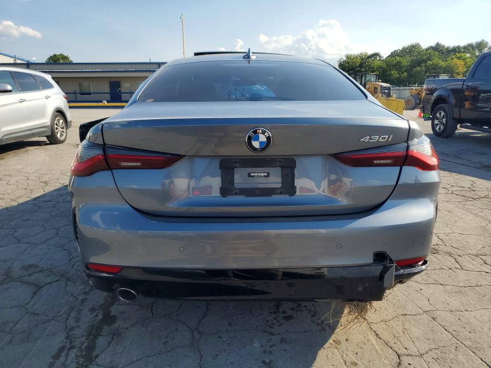 2022 Bmw 430i მანქანა იყიდება აუქციონზე, vin: WBA53AP03NCJ25554, აუქციონის ნომერი: 66834456
