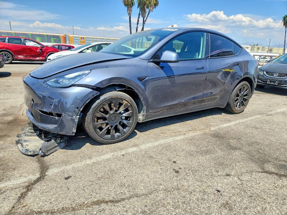 66421776 :رقم المزاد ، 7SAYGDEE7NF512148 vin ، 2022 Tesla Model Y مزاد بيع