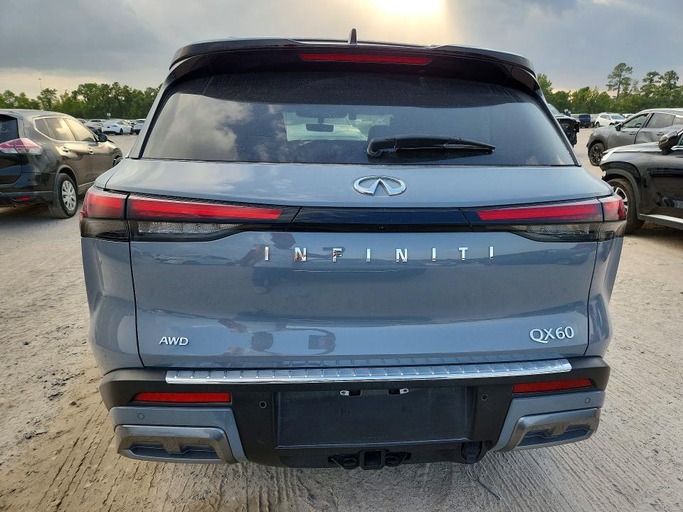 62666306 :رقم المزاد ، 5N1AL1HU5SC357986 vin ، 2025 Infiniti Qx60 مزاد بيع