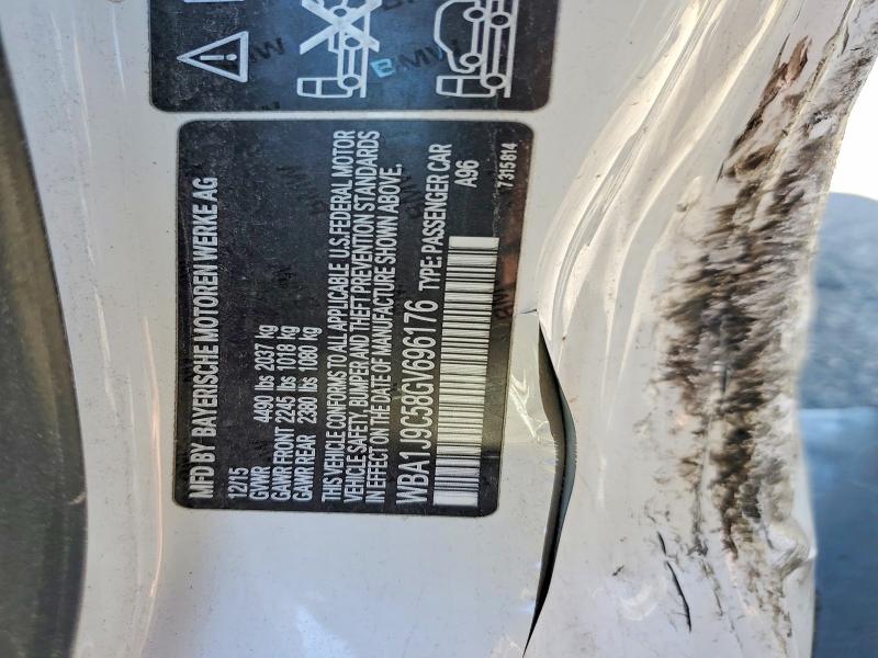 65393056 :رقم المزاد ، WBA1J9C58GV696176 vin ، 2016 Bmw M235i مزاد بيع