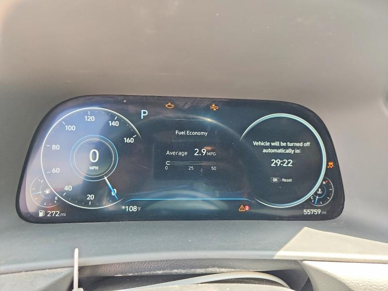 2022 Hyundai Sonata მანქანა იყიდება აუქციონზე, vin: KMHL34J24NA186621, აუქციონის ნომერი: 64486266