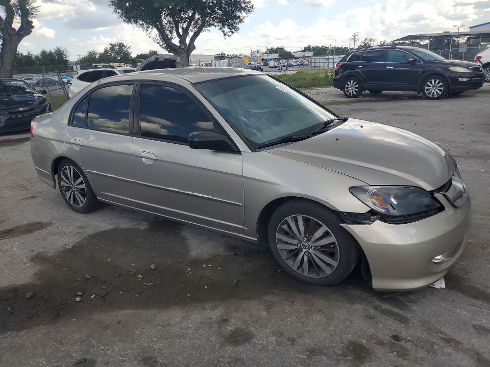 2005 Honda Civic მანქანა იყიდება აუქციონზე, vin: 2HGES16535H579403, აუქციონის ნომერი: 65367166