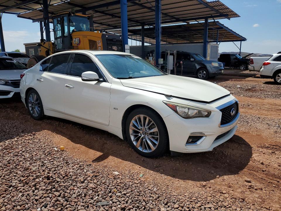 2018 Infiniti Q50 მანქანა იყიდება აუქციონზე, vin: JN1EV7AP7JM357720, აუქციონის ნომერი: 67202786