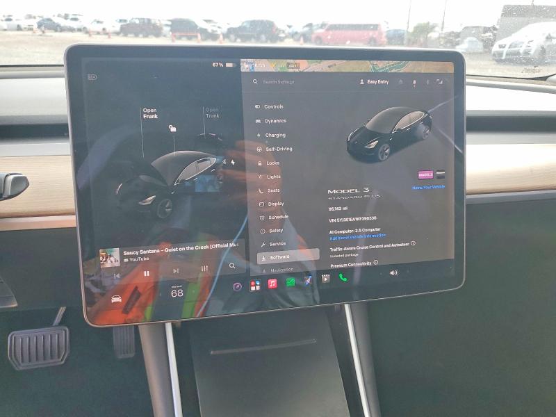 63860166 :رقم المزاد ، 5YJ3E1EA1KF396336 vin ، 2019 Tesla Model 3 مزاد بيع