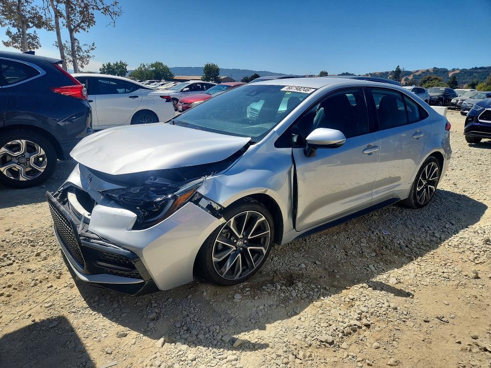 Aukcja sprzedaży 2020 Toyota Corolla, vin: 5YFS4RCE9LP056991, numer aukcji: 66798246
