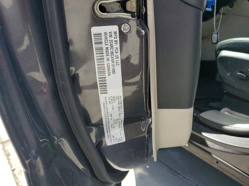 Aukcja sprzedaży 2022 Chrysler Pacifica, vin: 2C4RC1BGXNR181880, numer aukcji: 65765976