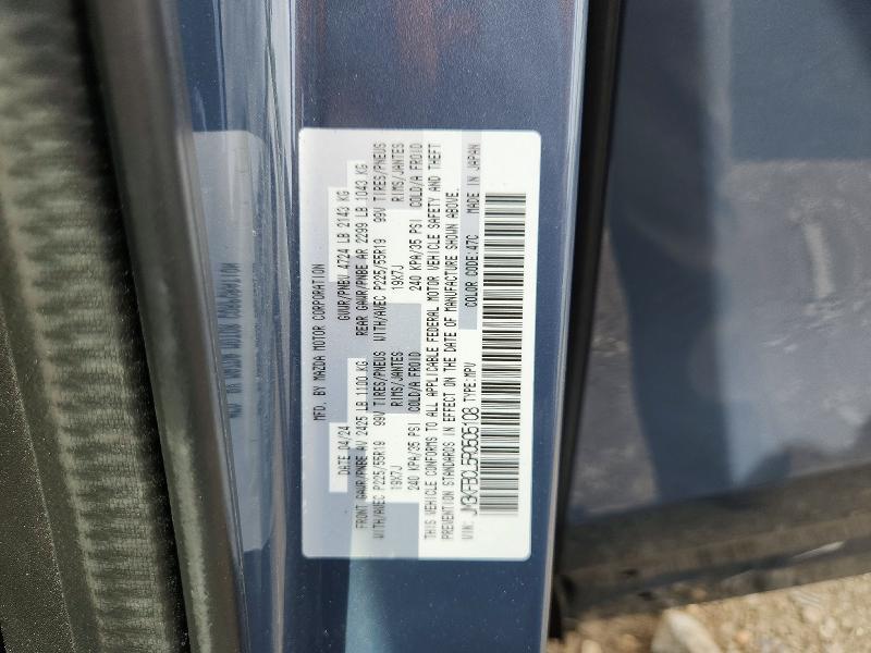 64286246 :رقم المزاد ، JM3KFBCL5R0505108 vin ، 2024 Mazda Cx-5 مزاد بيع