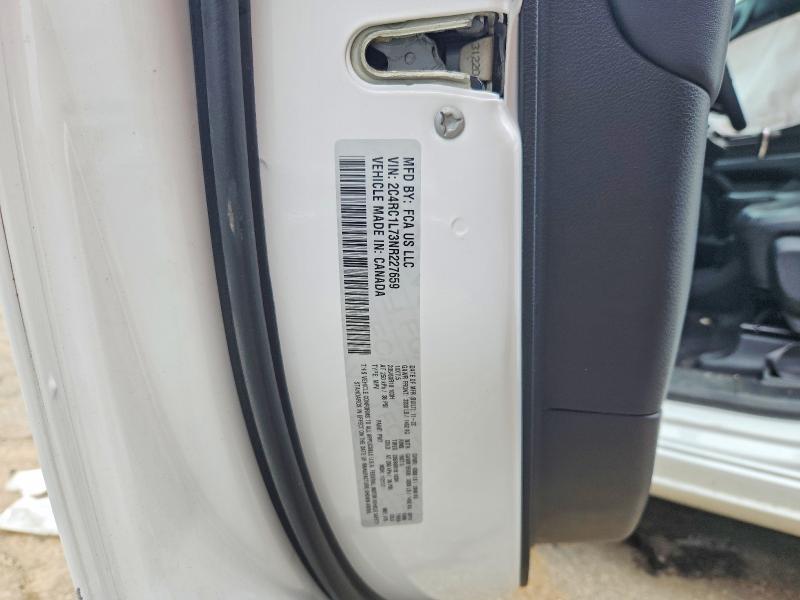 Aukcja sprzedaży 2022 Chrysler Pacifica, vin: 2C4RC1L73NR227659, numer aukcji: 63371476