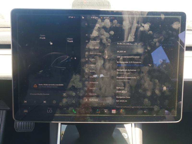 Aukcja sprzedaży 2018 Tesla Model 3, vin: 5YJ3E1EA9JF022586, numer aukcji: 63245586